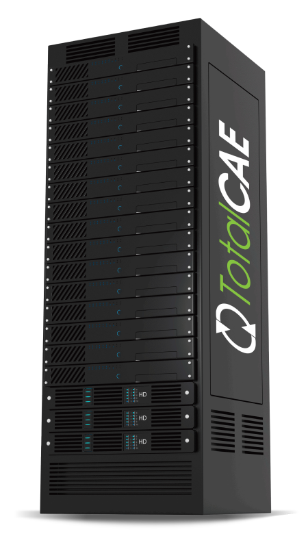 On-Prem HPC Cluster Managed by TotalCAE<